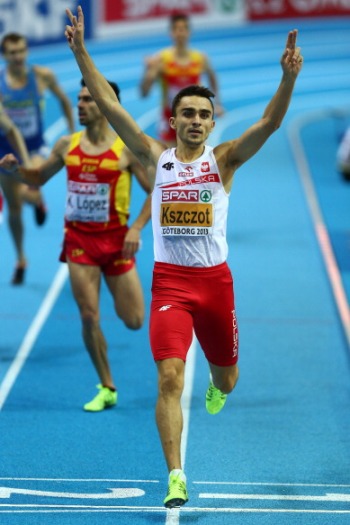 Adam Kszczot is 2013 Europan Indoor Champion