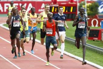 Asbel Kiprop defeats all 800 m specialists