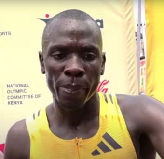 Wanyonyi reflecting on his stunning race
